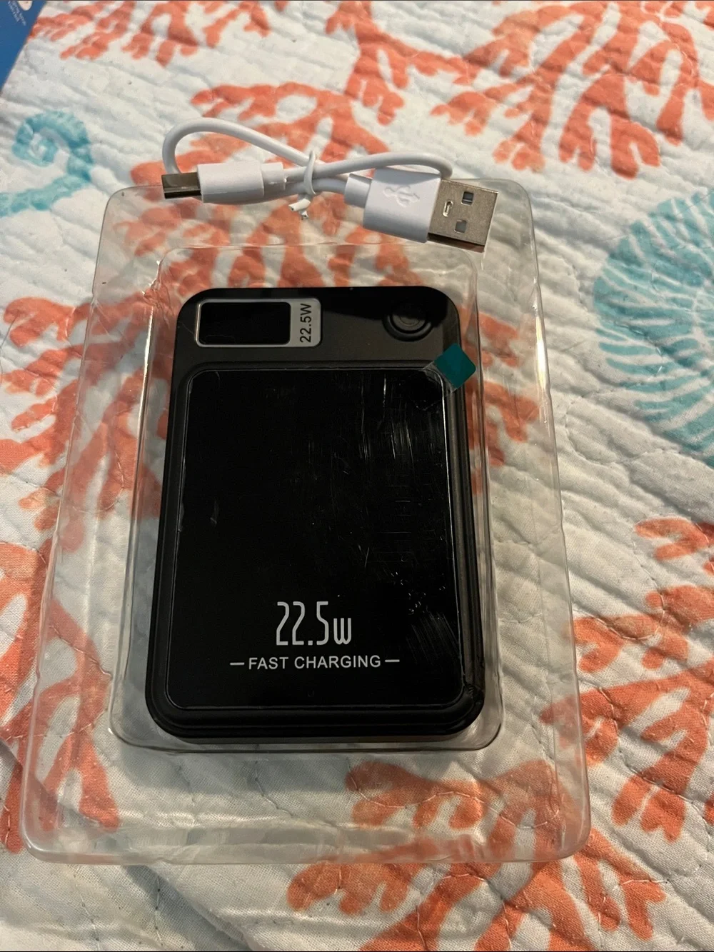 Magnetic Wireless Power Bank — Black